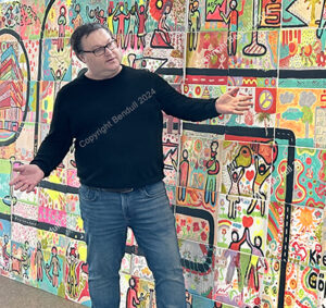 Künstler Bendull, München, Frankfurt, Berlin, Teampainting